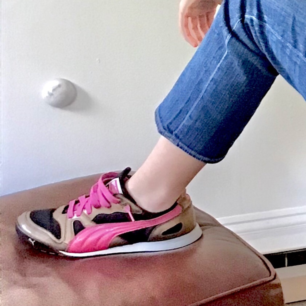 Puma Hawaii XT Fuschia, Bronze, Black and White Women’s Sneakers